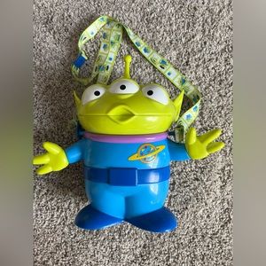 Green alien Disney limited edition popcorn bucket